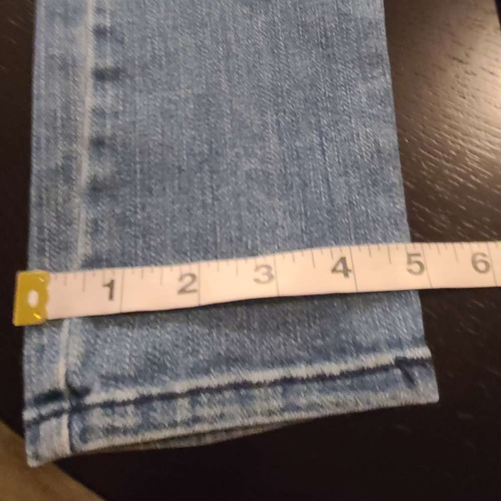 #100 - Armani Echange Blue Denim Skinny Jeans, 27 - Picture 7 of 8